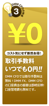 DMM CFD 手数料
